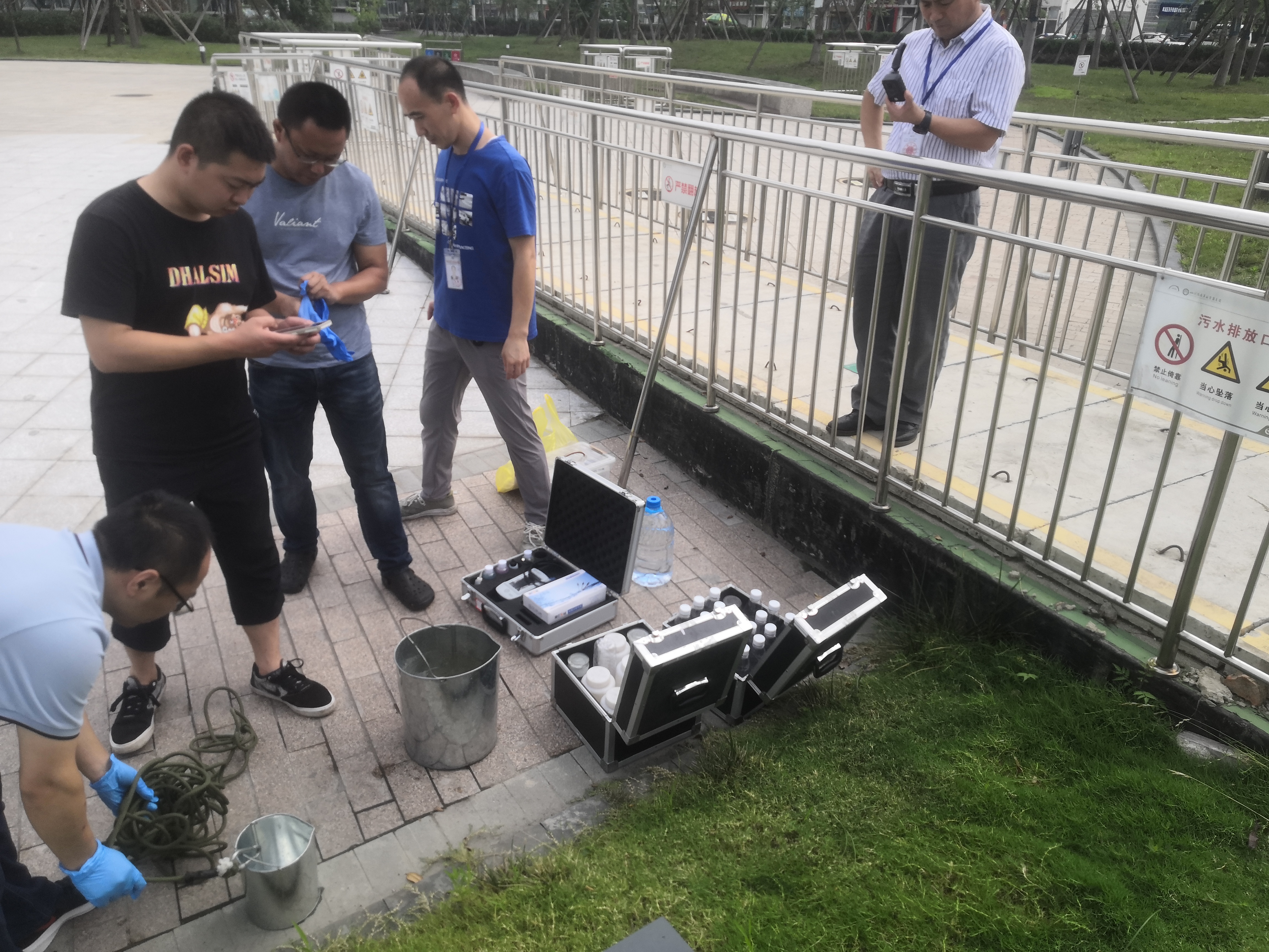 2021年8月6日，四川博水環(huán)保  在雙流空港醫(yī)院污水處理站，開展污水處理站應(yīng)急演練